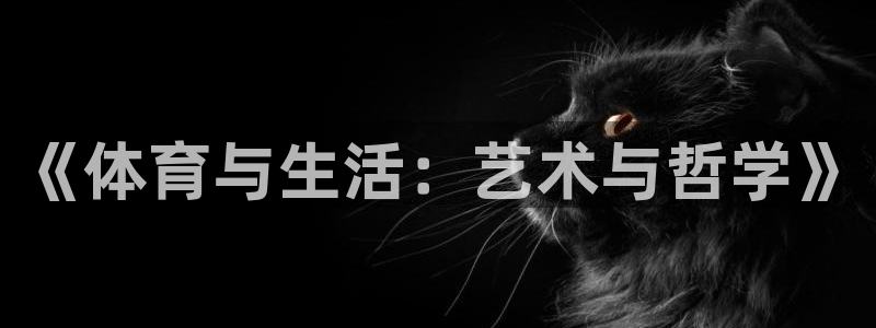 杏悦主管：《体育与生活：艺术与哲学》