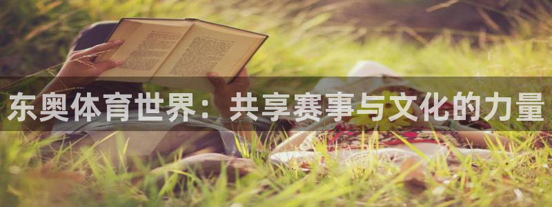 杏悦包怎么样：东奥体育世界：共享赛事与文化的力量