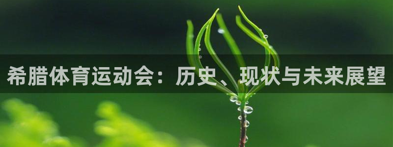 杏悦体育2官网入口：希腊体育运动会：历史、现状与未来展望